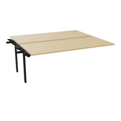 BENCH SUIVANT CONECT L180XP165CM-2 PLAT EP25MM -PIET INTERM. CARRE   R1 ZP