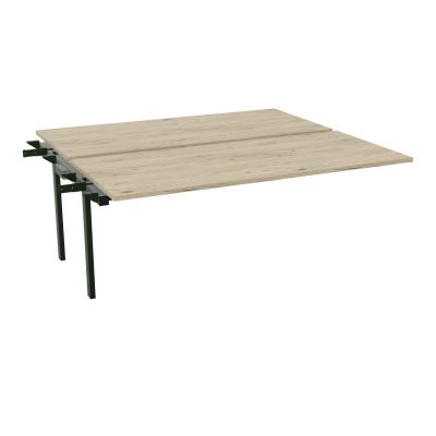 BENCH SUIVANT CONECT L180XP165CM-2 PLAT EP25MM -PIET INTERM. CARRE R3 ST