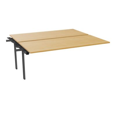 BENCH SUIVANT CONECT L180XP165CM-2 PLAT EP25MM -PIET INTERM. CARRE   R5 SC