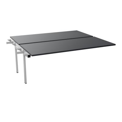 BENCH SUIVANT CONECT L180XP165CM-2 PLAT EP25MM -PIET INTERM. CARRE   R9 SA