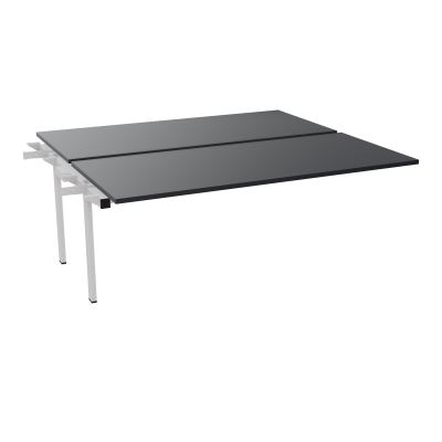 BENCH SUIVANT CONECT L180XP165CM-2 PLAT EP25MM -PIET INTERM. CARRE   R9 SD