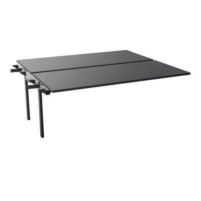 BENCH SUIVANT CONECT L180XP165CM-2 PLAT EP25MM -PIET INTERM. CARRE   R9 SG
