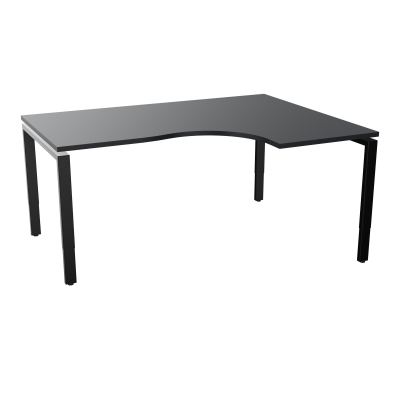 BUR CONECT CPT ASYM 90° RETADTE L160XP120CM-PLAT -PIET ARCHE RECT RH    R9 SG
