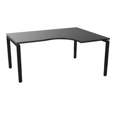 BUR CONECT CPT ASYM 90° RETADTE L160XP120CM-PLAT -PIET ARCHE RECT RH    R9 ZP