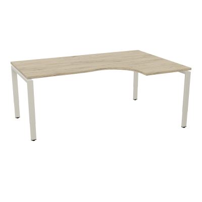 BUR CONECT CPT ASYM 90° RETADTE L180XP120CM-PLAT -PIET ARCHE RECT RH R3 ZC