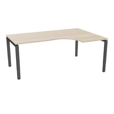 CONECT BUR CPT ASYM 90° RETADTE L180XP120CM-PLAT RZ-PIET ARCHE RECT RH SC