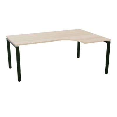 BUR CONECT CPT ASYM 90° RETADTE L180XP120CM-PLAT -PIET ARCHE RECT RH RZ ST