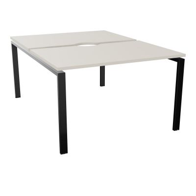 BUR BENCH CONECT L120XP165CM-2 PLATECHANCRURE 25MM -PIÉTEMENT ARCHE RECT. FIXE N5 SG
