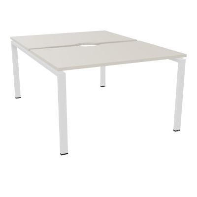 BUR BENCH CONECT L120XP165CM-2 PLATECHANCRURE 25MM -PIÉTEMENT ARCHE RECT. FIXE N5 SO