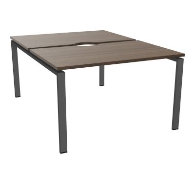 BUR BENCH CONECT L120XP165CM-2 PLATECHANCRURE 25MM -PIÉTEMENT ARCHE RECT. FIXE N6 SC