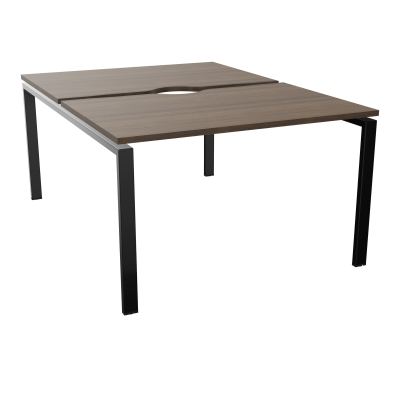 BUR BENCH CONECT L120XP165CM-2 PLATECHANCRURE 25MM -PIÉTEMENT ARCHE RECT. FIXE N6 SG