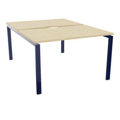 BUR BENCH CONECT L120XP165CM-2 PLATECHANCRURE 25MM -PIÉTEMENT ARCHE RECT. FIXE N8 X4