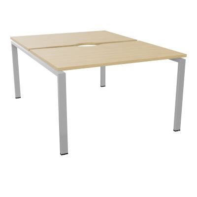 BUR BENCH CONECT L120XP165CM-2 PLATECHANCRURE 25MM -PIÉTEMENT ARCHE RECT. FIXE    R1 SA