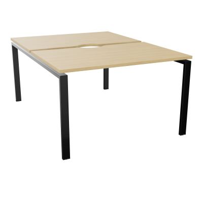 BUR BENCH CONECT L120XP165CM-2 PLATECHANCRURE 25MM -PIÉTEMENT ARCHE RECT. FIXE    R1 SG