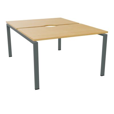 BUR BENCH CONECT L120XP165CM-2 PLATECHANCRURE 25MM -PIÉTEMENT ARCHE RECT. FIXE    R5 SU