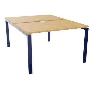 BUR BENCH CONECT L120XP165CM-2 PLATECHANCRURE 25MM -PIÉTEMENT ARCHE RECT. FIXE    R5 X4