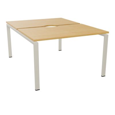 BUR BENCH CONECT L120XP165CM-2 PLATECHANCRURE 25MM -PIÉTEMENT ARCHE RECT. FIXE    R5 ZC