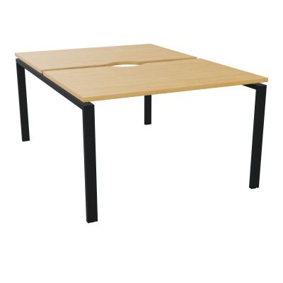 BUR BENCH CONECT L120XP165CM-2 PLATECHANCRURE 25MM -PIÉTEMENT ARCHE RECT. FIXE    R5 ZP