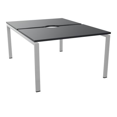 BUR BENCH CONECT L120XP165CM-2 PLATECHANCRURE 25MM -PIÉTEMENT ARCHE RECT. FIXE    R9 SA