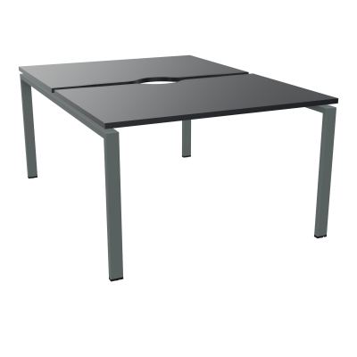 BUR BENCH CONECT L120XP165CM-2 PLATECHANCRURE 25MM -PIÉTEMENT ARCHE RECT. FIXE    R9 SU