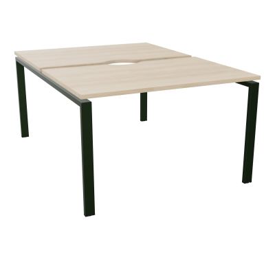 BUR BENCH CONECT L120XP165CM-2 PLATECHANCRURE 25MM -PIÉTEMENT ARCHE RECT. FIXE RZ ST