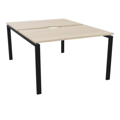 CONECT BUR BENCH L120XP165CM-2 PLATECHANCRURE 25MM RZ-PIÉTEMENT ARCHE RECT. FIXE ZP