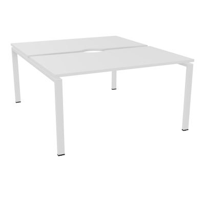 CONECT BUR BENCH L140XP165CM-2 PLAT ECHANCRURE 25MM MG-PIÉTEMENT ARCHE RECT. FIXE SO