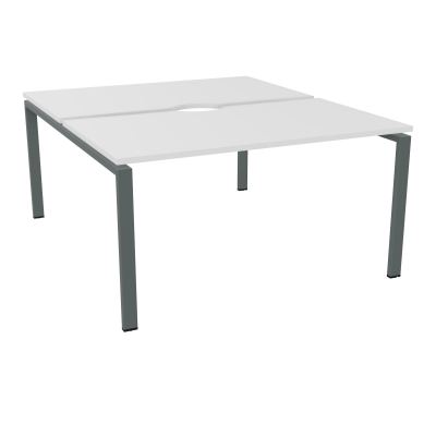 CONECT BUR BENCH L140XP165CM-2 PLATECHANCRURE 25MM MG-PIÉTEMENT ARCHE RECT. FIXE SU