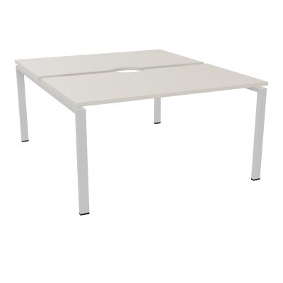 BUR BENCH CONECT L140XP165CM-2 PLATECHANCRURE 25MM -PIÉTEMENT ARCHE RECT. FIXE N5 SD