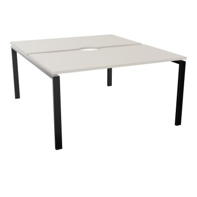 BUR BENCH CONECT L140XP165CM-2 PLATECHANCRURE 25MM -PIÉTEMENT ARCHE RECT. FIXE N5 SG