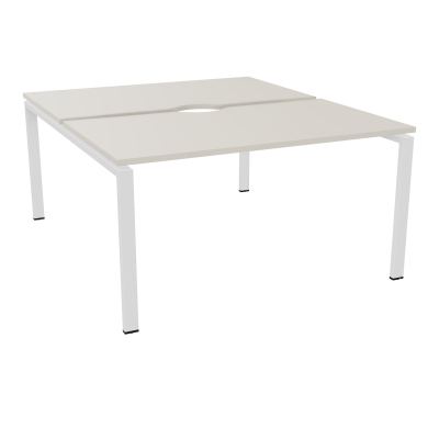BUR BENCH CONECT L140XP165CM-2 PLATECHANCRURE 25MM -PIÉTEMENT ARCHE RECT. FIXE N5 ZO