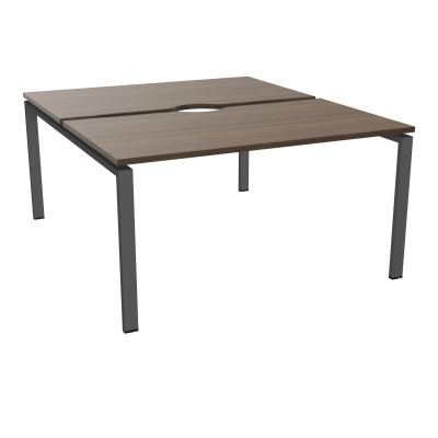 BUR BENCH CONECT L140XP165CM-2 PLATECHANCRURE 25MM -PIÉTEMENT ARCHE RECT. FIXE N6 SC