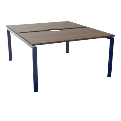 BUR BENCH CONECT L140XP165CM-2 PLATECHANCRURE 25MM -PIÉTEMENT ARCHE RECT. FIXE N6 X4