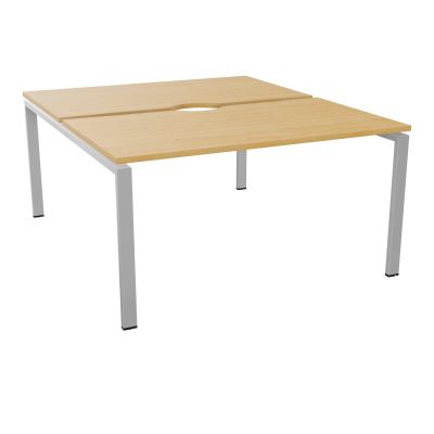 BUR BENCH CONECT L140XP165CM-2 PLATECHANCRURE 25MM -PIÉTEMENT ARCHE RECT. FIXE    R5 SA