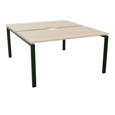 BUR BENCH CONECT L140XP165CM-2 PLATECHANCRURE 25MM -PIÉTEMENT ARCHE RECT. FIXE RZ ST
