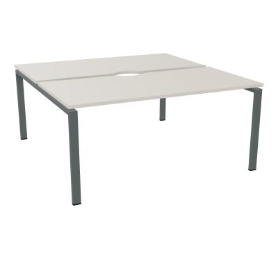 BUR BENCH CONECT L160XP165CM-2 PLATECHANCRURE 25MM -PIÉTEMENT ARCHE RECT. FIXE N5 SU