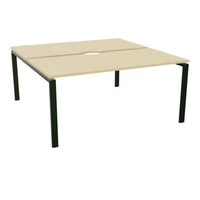 BUR BENCH CONECT L160XP165CM-2 PLATECHANCRURE 25MM -PIÉTEMENT ARCHE RECT. FIXE N8 ST
