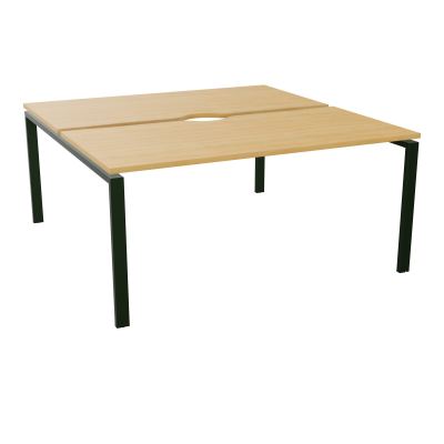 BUR BENCH CONECT L160XP165CM-2 PLATECHANCRURE 25MM -PIÉTEMENT ARCHE RECT. FIXE    R5 ST