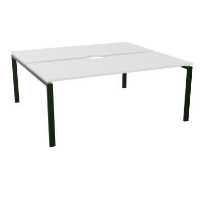 BUR BENCH CONECT L180XP165CM-2 PLATECHANCRURE 25MM -PIÉTEMENT ARCHE RECT. FIXE MG ST