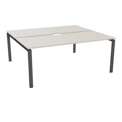 BUR BENCH CONECT L180XP165CM-2 PLATECHANCRURE 25MM -PIÉTEMENT ARCHE RECT. FIXE N5 SC
