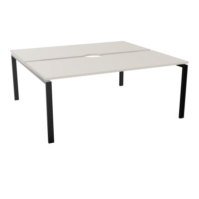 BUR BENCH CONECT L180XP165CM-2 PLATECHANCRURE 25MM -PIÉTEMENT ARCHE RECT. FIXE N5 SG