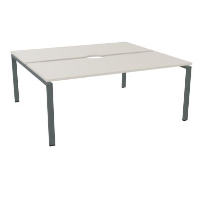 BUR BENCH CONECT L180XP165CM-2 PLATECHANCRURE 25MM -PIÉTEMENT ARCHE RECT. FIXE N5 SU