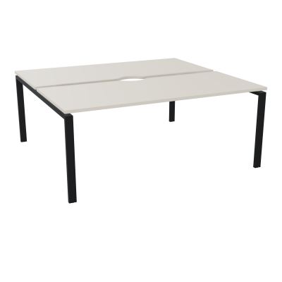 BUR BENCH CONECT L180XP165CM-2 PLATECHANCRURE 25MM -PIÉTEMENT ARCHE RECT. FIXE N5 ZP
