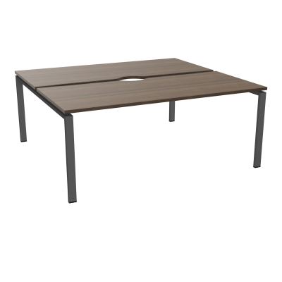 BUR BENCH CONECT L180XP165CM-2 PLATECHANCRURE 25MM -PIÉTEMENT ARCHE RECT. FIXE N6 SC