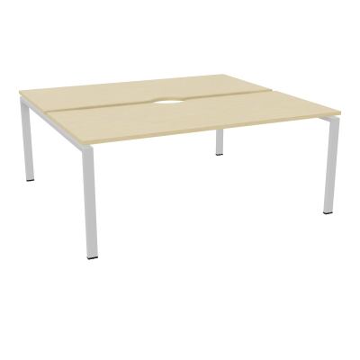 BUR BENCH CONECT L180XP165CM-2 PLATECHANCRURE 25MM -PIÉTEMENT ARCHE RECT. FIXE N8 SD