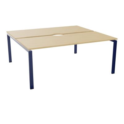 BUR BENCH CONECT L180XP165CM-2 PLATECHANCRURE 25MM -PIÉTEMENT ARCHE RECT. FIXE    R1 X4