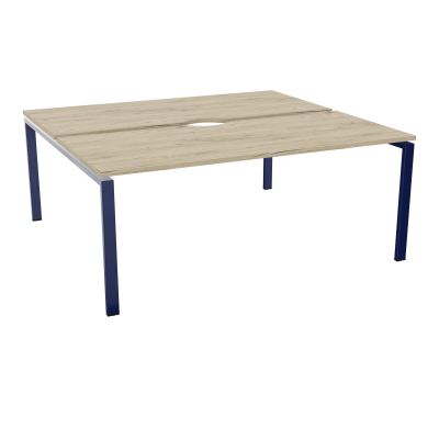 CONECT BUR BENCH L180XP165CM-2 PLATECHANCRURE 25MM R3-PIÉTEMENT ARCHE RECT. FIXE X4