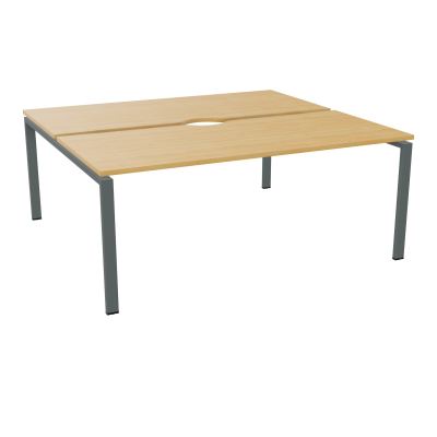 BUR BENCH CONECT L180XP165CM-2 PLATECHANCRURE 25MM -PIÉTEMENT ARCHE RECT. FIXE    R5 SU