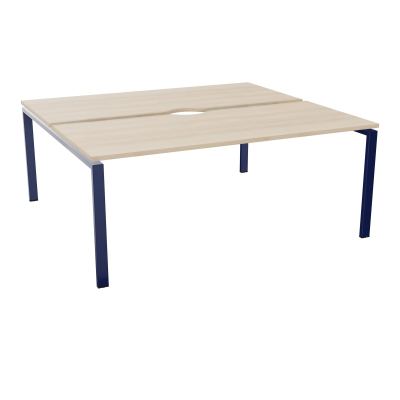 CONECT BUR BENCH L180XP165CM-2 PLATECHANCRURE 25MM RZ-PIÉTEMENT ARCHE RECT. FIXE X4