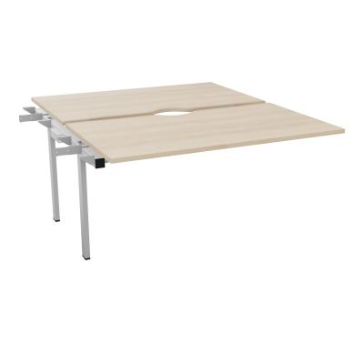 CONECT BUR BENCH L140XP165CMSUIVANT-2 PLAT ECHANCRURE 25MM RZ-PIET FX INTERM SA